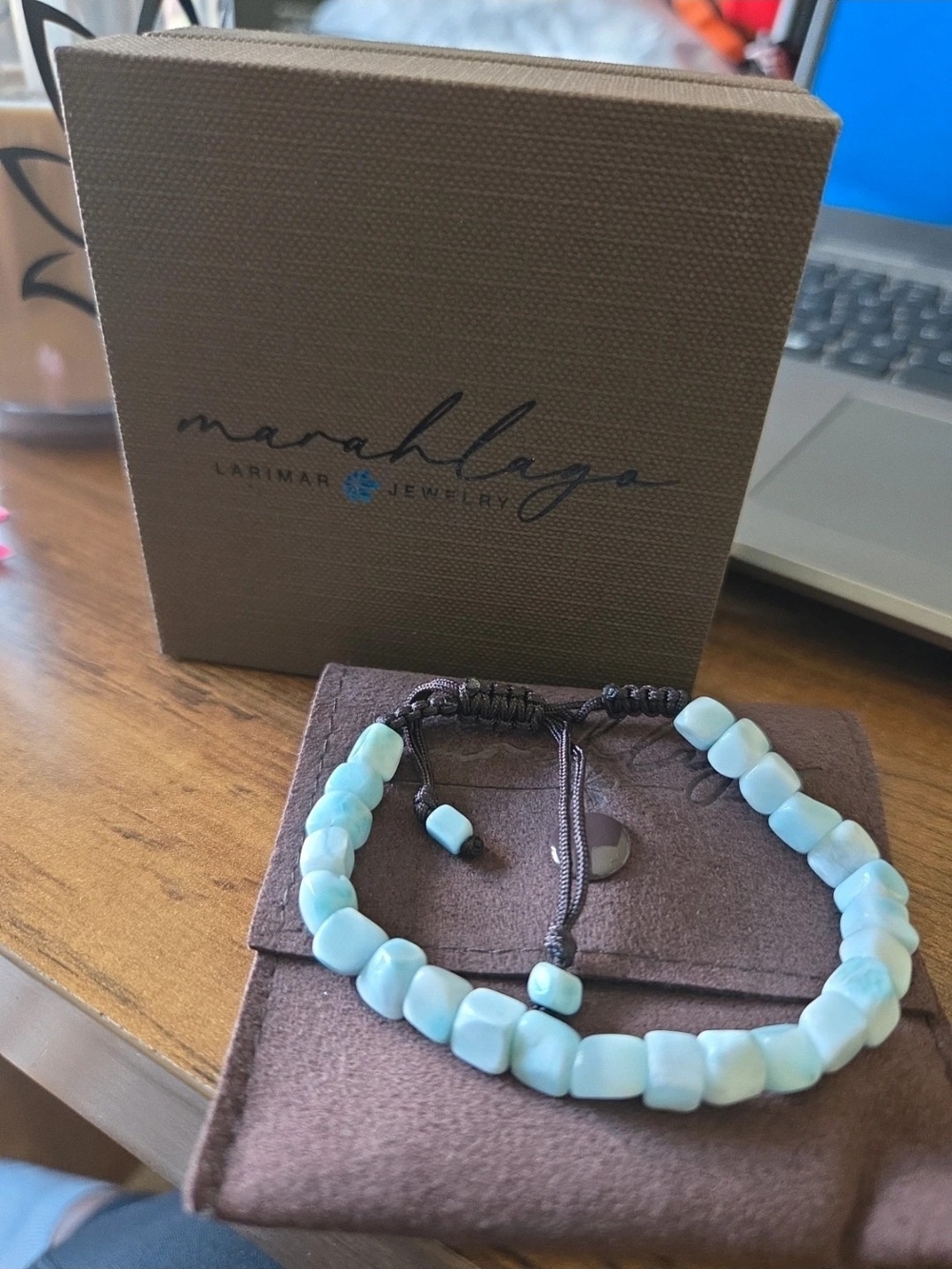 Authentic Marahlago Larimar Blue Gemstone